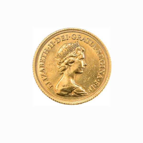 Moneda libra esterlina soberano de oro