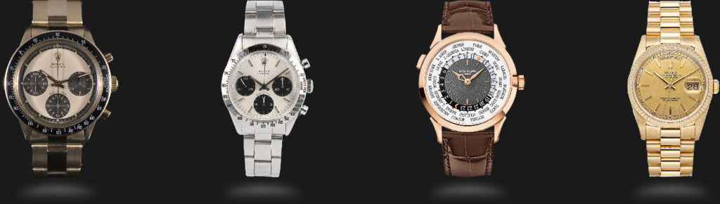 Relojes Rolex y Patek Philippe