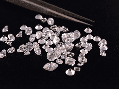 Diamantes transparentes