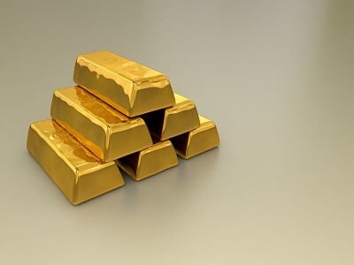 Lingotes de oro Cast