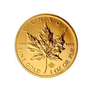 Moneda de Oro Canadiense - Maple Leaf
