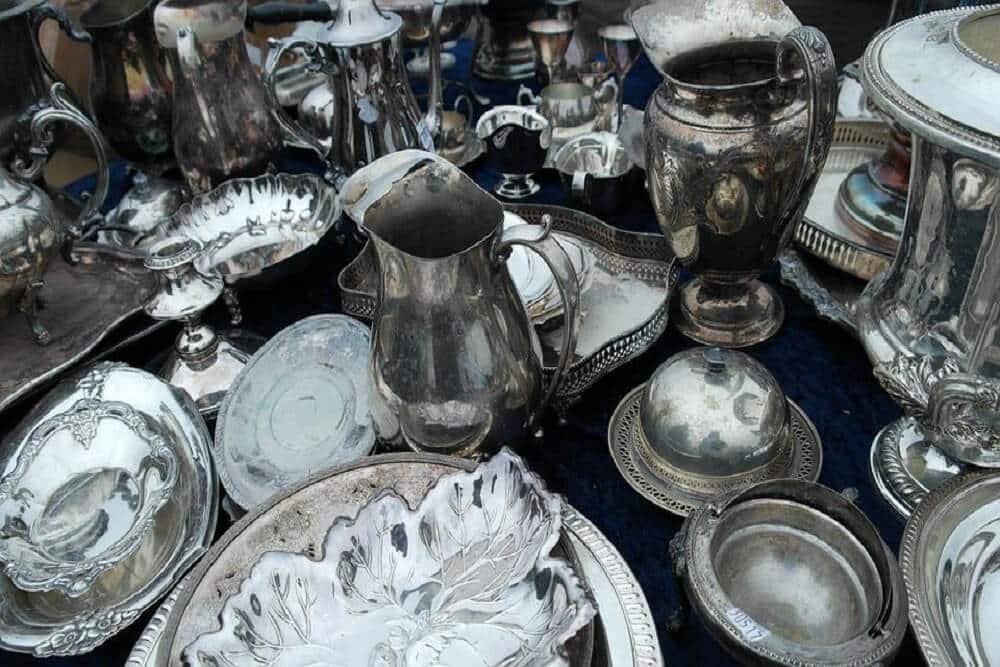 compra y venta de antiguedades de plata