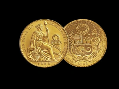 Compra y Venta de Moneda Sol de Oro Peruano de 100