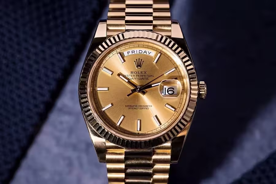hero rolex oro